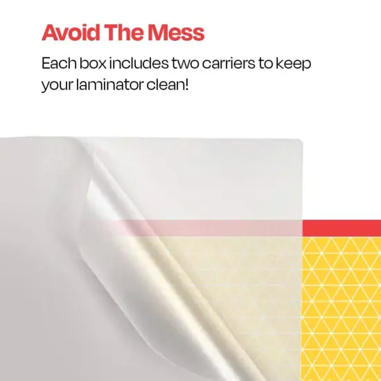School Smart High Clarity Laminating Pouches, 12 x 18 Inches, 3 mil Thick, Pack of 100 {5}