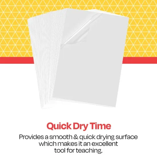 School Smart Copier Transparency Film without Sensing Strip, 8-1/2 x 11 Inches, Clear, Pack of 100 {6}