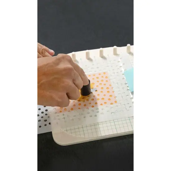 We R Precision Press Stamp And Stencil Holder-8 Pieces {6}