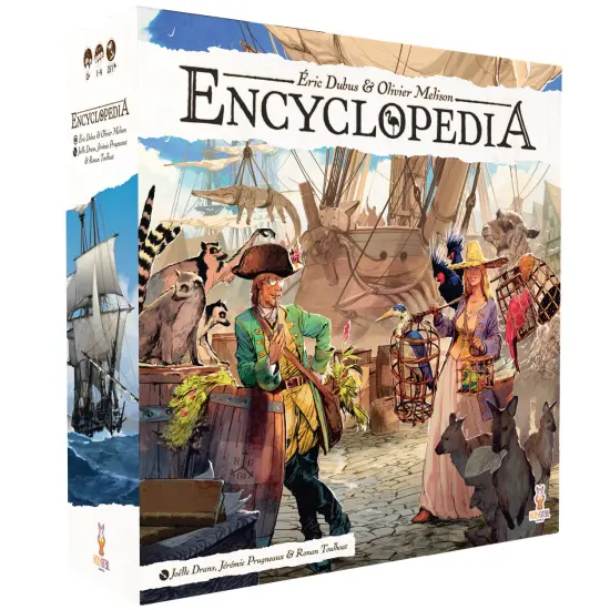 Encyclopedia - Dice Based Worker Placement Board Game, Holy Grail Games, Ages 14+, 1-4 Players {1}
