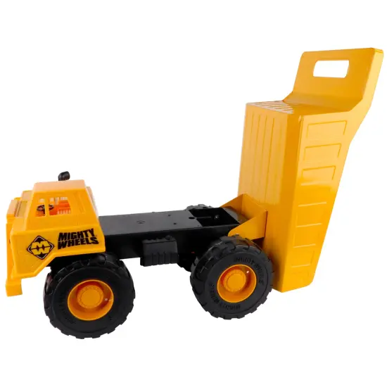 Mighty Wheels: 16" Super Dump Truck - Construction Transport Toy Vehicle, Realistic Moveable Tipping Load Bed, Durable Indoor-Outdoor Play, Kids 3+ {4}