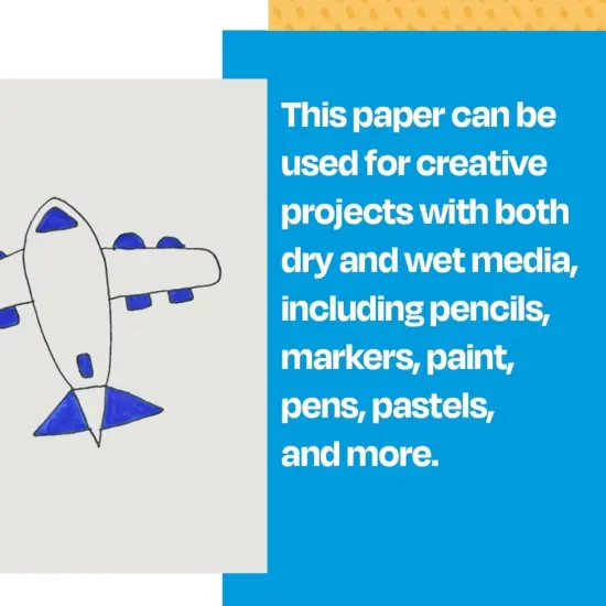Sax Sulphite Drawing Paper, 60 lb, 12 x 18 Inches, Extra-White, Pack of 500 {6}