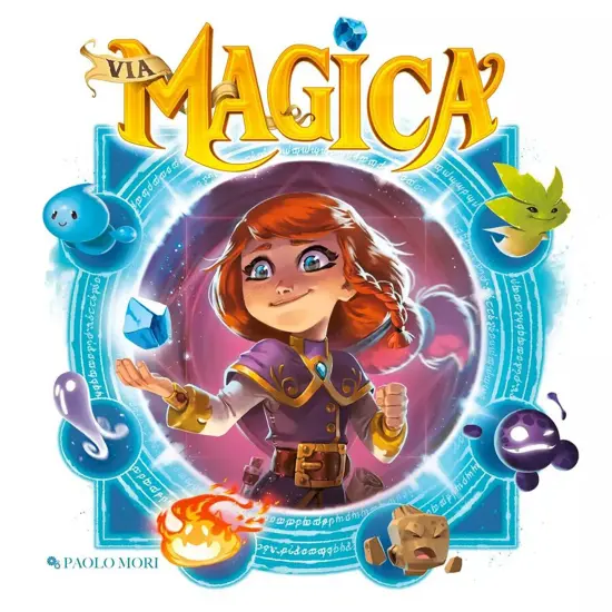 Via Magica - Light Strategy Card Game, Ages 7+, 2-6 Players, 30 Min {1}
