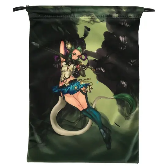 Middara: Adventurer Tuck Bags - 10pc - Drawstring Storage Bags, Character Artwork, Separate Cards & Accessories Between Game Sessions, RPG Accessories {7}