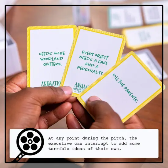 Pitchstorm: Animation Deck - A Timeless Expansion, 100 Themed Cards, Movie Pitching Party Card Game {5}