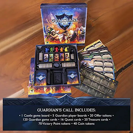 Guardian's Call - Skybound Games, A Bluffing & Deduction Fantasy Board Game, Ages 14+, 2-5 Players {5}