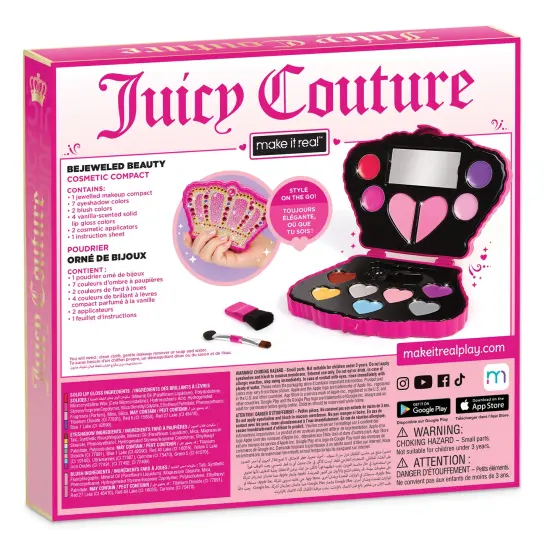 Juicy Couture: Bejeweled Beauty Cosmetic Compact {3}