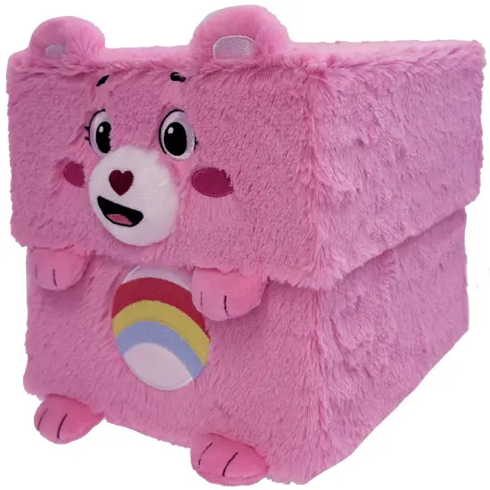 Care Bears: Storables 8" Box - Cheer Bear - Pink Character Themed Bin, Fabric Storage Container, Opening Top Lid, Holds Toys, Books & More, Licensed {3}