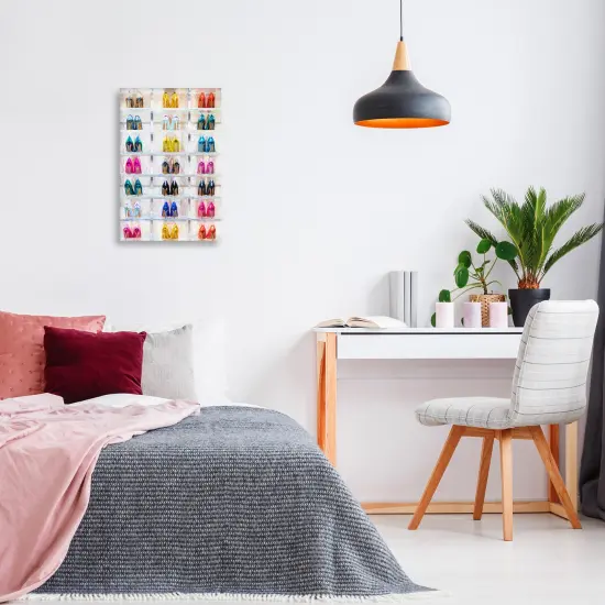 Stupell Industries Arranged High Heels Canvas Wall Art Design by Graffi*tee Studios {2}