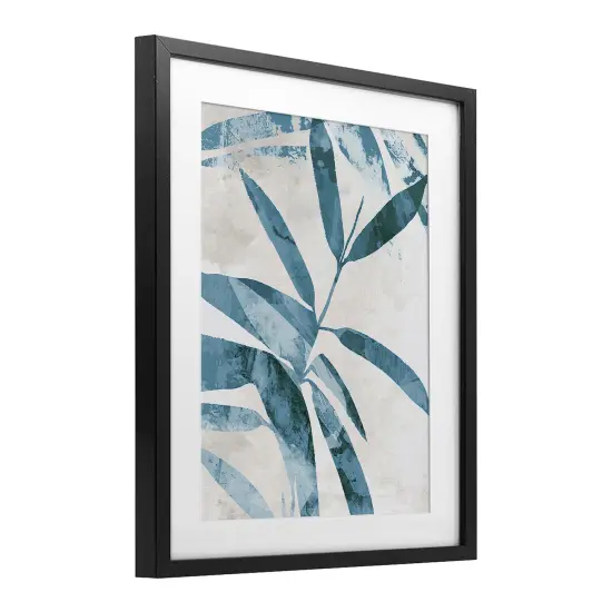 Stupell Industries Blue Twilight Palms Framed Print Under Glass, design by Aoibhne Hogan {9}