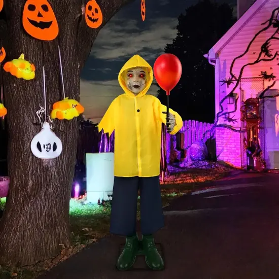 Halloween Animatronics Life Size Light Up Balloon {5}