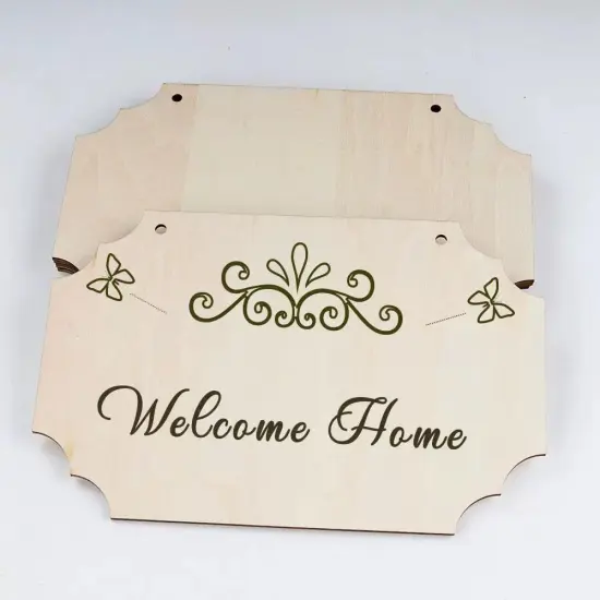 12PCS Unfinished Wood Crafts {3}