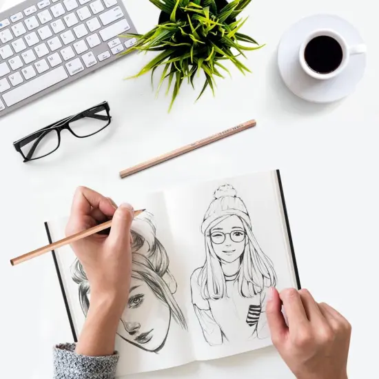 Art Sketchbook - 100 Sheets {4}