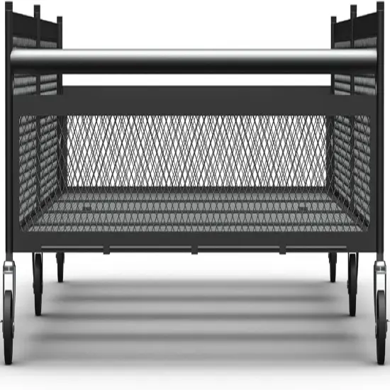 Under Bed Storage with Wheels &ndash; XXL 65L Metal Frame Rolling Bin - 31.5"x23.6 {1}