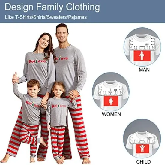 9Pcs Tshirt-Ruler Guide to Center Vinyl, Transparent V-Neck/Round PVC Ruler for Alignment {5}