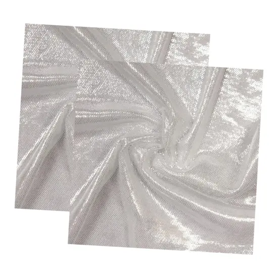 Goddess Foiled Stretch Mesh {6}