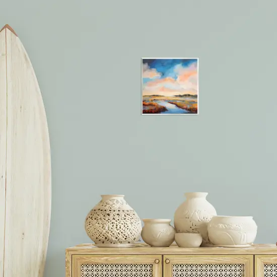 Stupell Industries Sun Bleached Stream Wall Plaque Art Design by Odile {2}