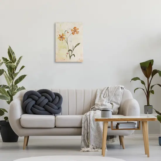 Stupell Industries Ceropsis Flower Sprig Canvas Wall Art Design by Lydia Orange {2}