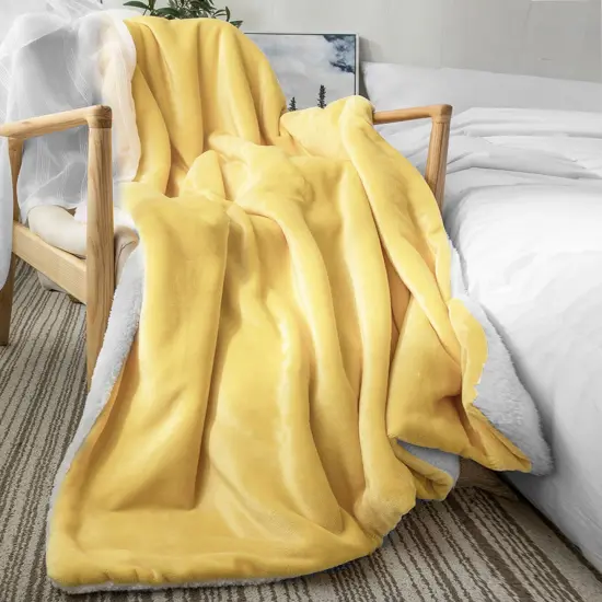 Super Soft Fluffy Snugly Solid Flannel Fleece Throws For Sofa Bed Blankets {3}