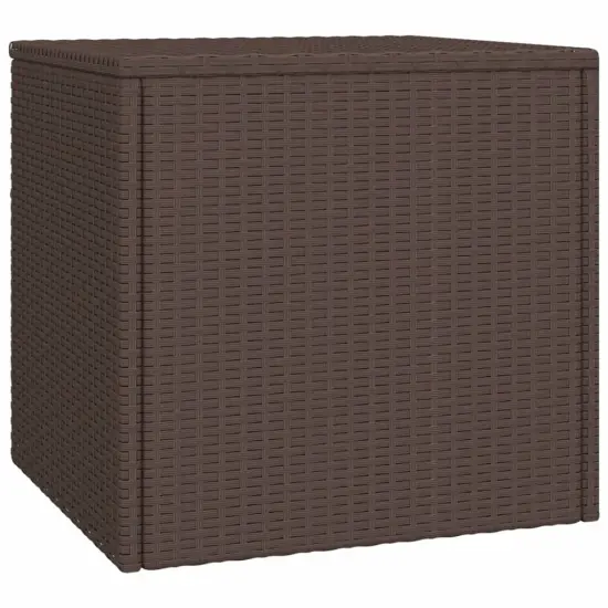 vidaXL Side Tables 3 pcs Brown Poly Rattan {3}