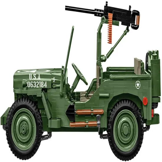 COBI Historical Collection WWII JEEP Willys MB 1:12 Scale Vehicle {3}