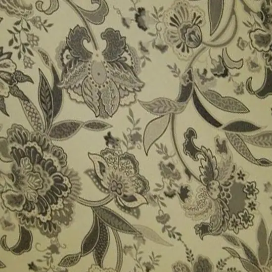 Mask Patterned Upholstery & Drapery Fabric Granite {6}
