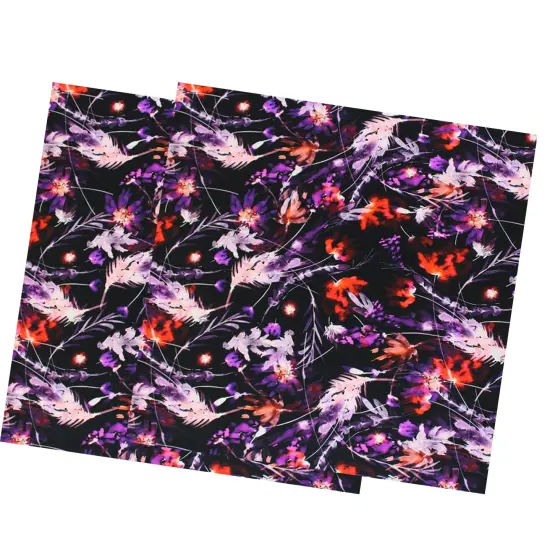 Fire And Ice Printed Spandex Fabric {5}