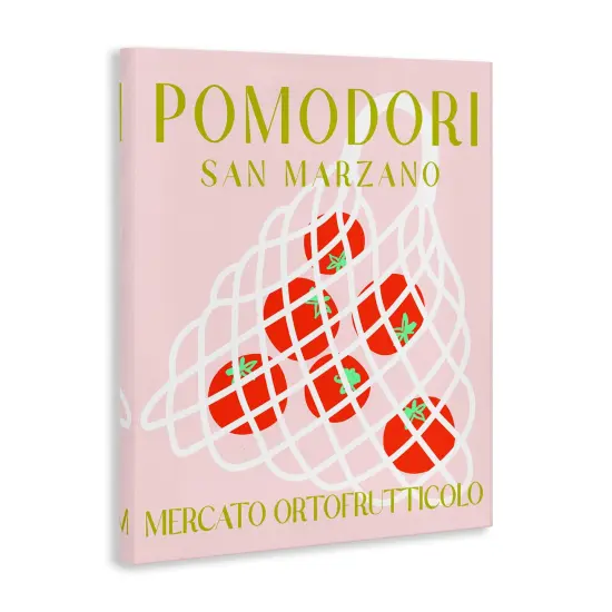 Stupell Industries Modern Tomato Fruit Market Canvas Wall Art Design by Daphne Polselli {3}