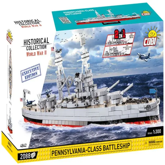 COBI Historical Collection World War II Pennsylvania-Class Battleship EXECUTIVE EDITION {1}