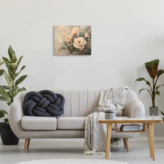 Stupell Industries Blush Roses Blooming Canvas Wall Art Design by Petal Prints Design {2}