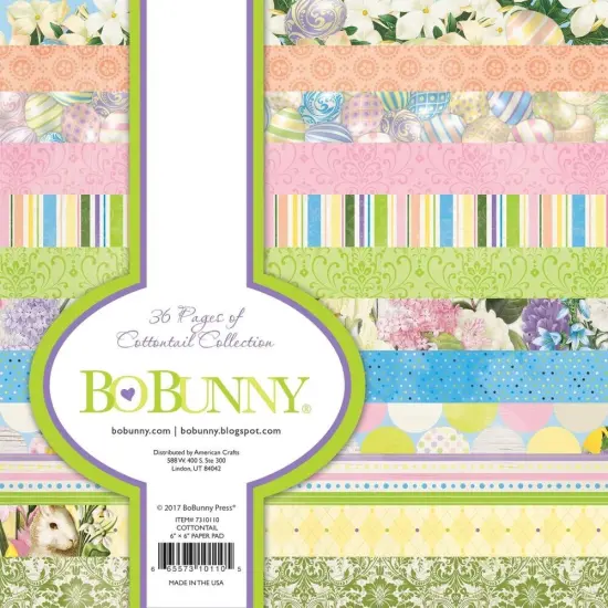 Bobunny Cottontail 6x6 Paper Pad {1}