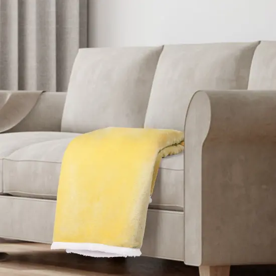 Super Soft Fluffy Snugly Solid Flannel Fleece Throws For Sofa Bed Blankets {6}