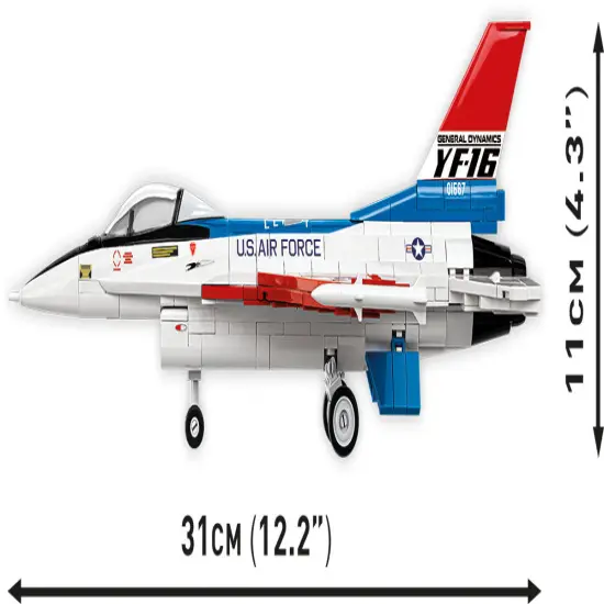 COBI Armed Forces Lockheed Martin F-16&reg; (YF-16) First Flight 1974 {4}