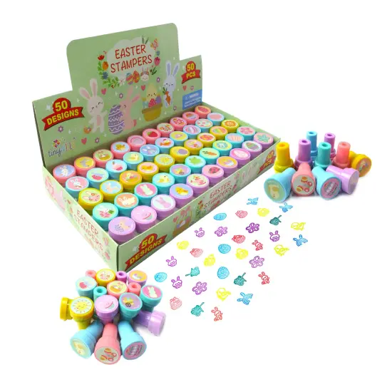 TINYMILLS 50 Pcs New Cute Easter Sunday Stampers for Kids {2}
