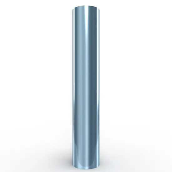 Siser&reg; Metal Heat Transfer Vinyl, 11.8" x 60" Silver Blue {1}