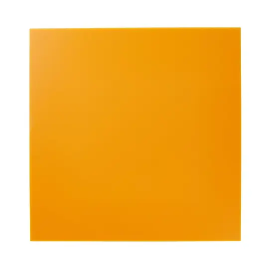 2-Pack Opaque Cast Acrylic Sheet, 1/8-Inch Thick 11.75x11.75-Inch Square Plastic Tiles for Wall Decorations, Laser Cutting, Arts and Crafts, and Custom Signs for Cafes and Boutiques (Orange) {6}