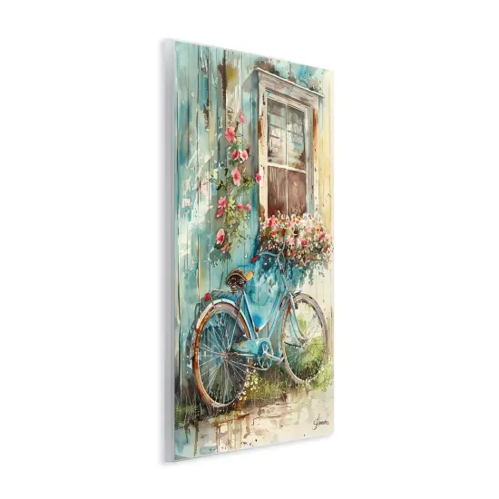 Stupell Industries Leaning Spring Bicycle Wall Plaque Art Design by Franklyn Gregory {3}