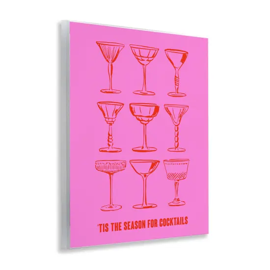 Stupell Industries Season For Cocktails Wall Plaque Art Design by House of Lulu {3}