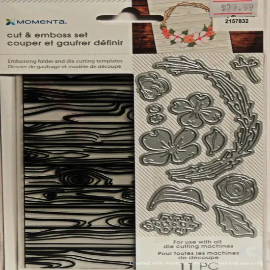 Momenta Cut & Emboss Botanical Set-11 Pieces {1}