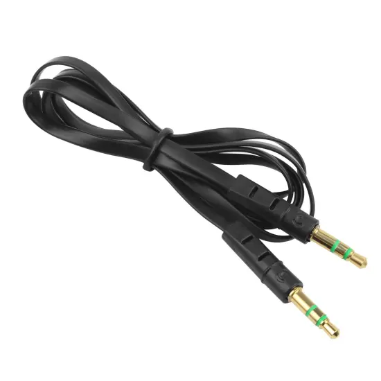 Insten 3.3FT 3.5mm Stereo Extension M/M Cable, Black Compatible with Apple iPhone 7 / 7 Plus/Samsung Galaxy S10/S7/S8/S9/S9+ Plus {2}