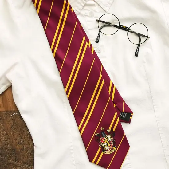 Harry Potter House Gryffindor Kid and Adult Costume Necktie {3}