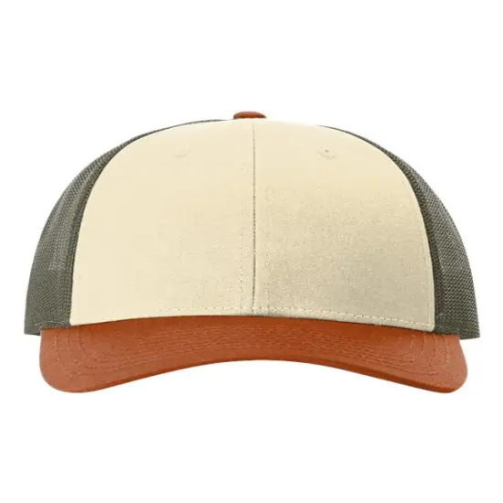 Richardson&reg; Low Pro Trucker Cap C Ldn GD Orange {1}