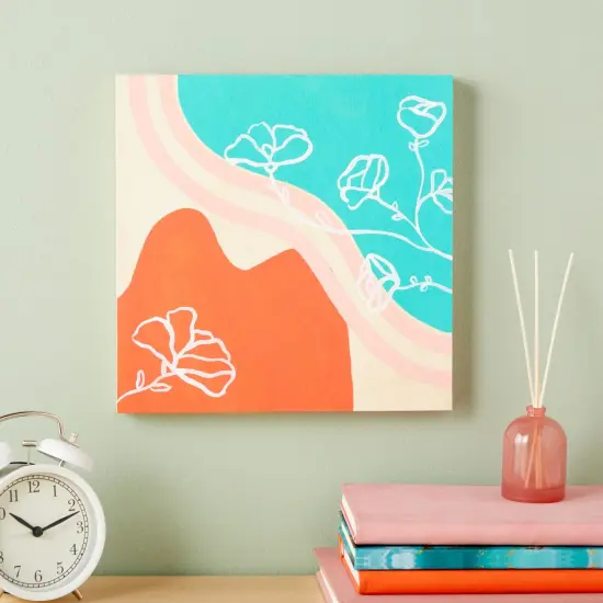 6 Pack 10x10 Wood Panels for Painting, Unfinished Wood Canvas Boards, 0.83" Deep Cradle Artist Wall Canvases for Crafts Brown {2}