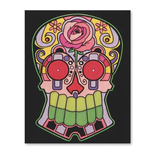 Velvet Art Skull Posters (Pack of 24) {4}