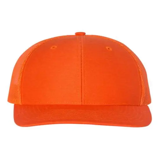 Richardson&reg; Snapback Trucker Cap Orange {1}