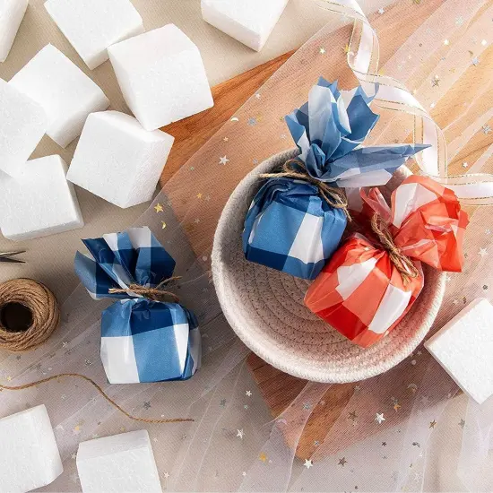 Genie Crafts -Craft Foam Blocks - 36-Piece Polystyrene Blocks White {4}