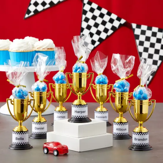 24 Pack Mini Trophies for Awards, Gold Participation Trophy Cups for Sports Tournaments and Competitions (4 in) {5}