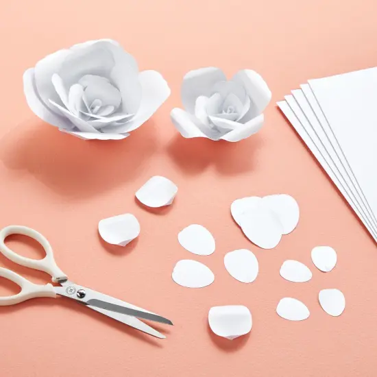 96 Sheets White Metallic Shimmer Paper for Printer, Letter Size Double Sided for Invitations, Crafts (110gsm, 8.5 x 11 In) {3}