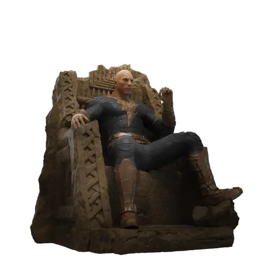 Black Adam Master CraftTable Top Statue {1}