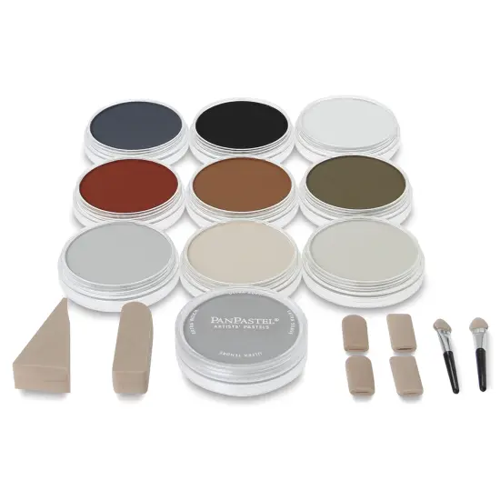 PanPastel Artists&rsquo; Painting Pastels Set - Drawing Colors, Set of 10 {2}